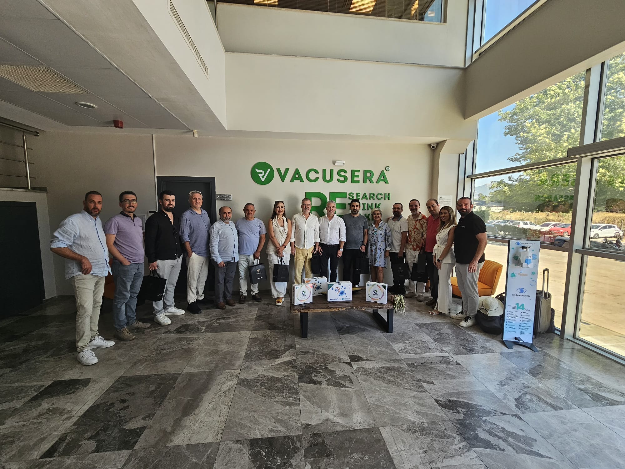 The factory visit of our esteemed doctors